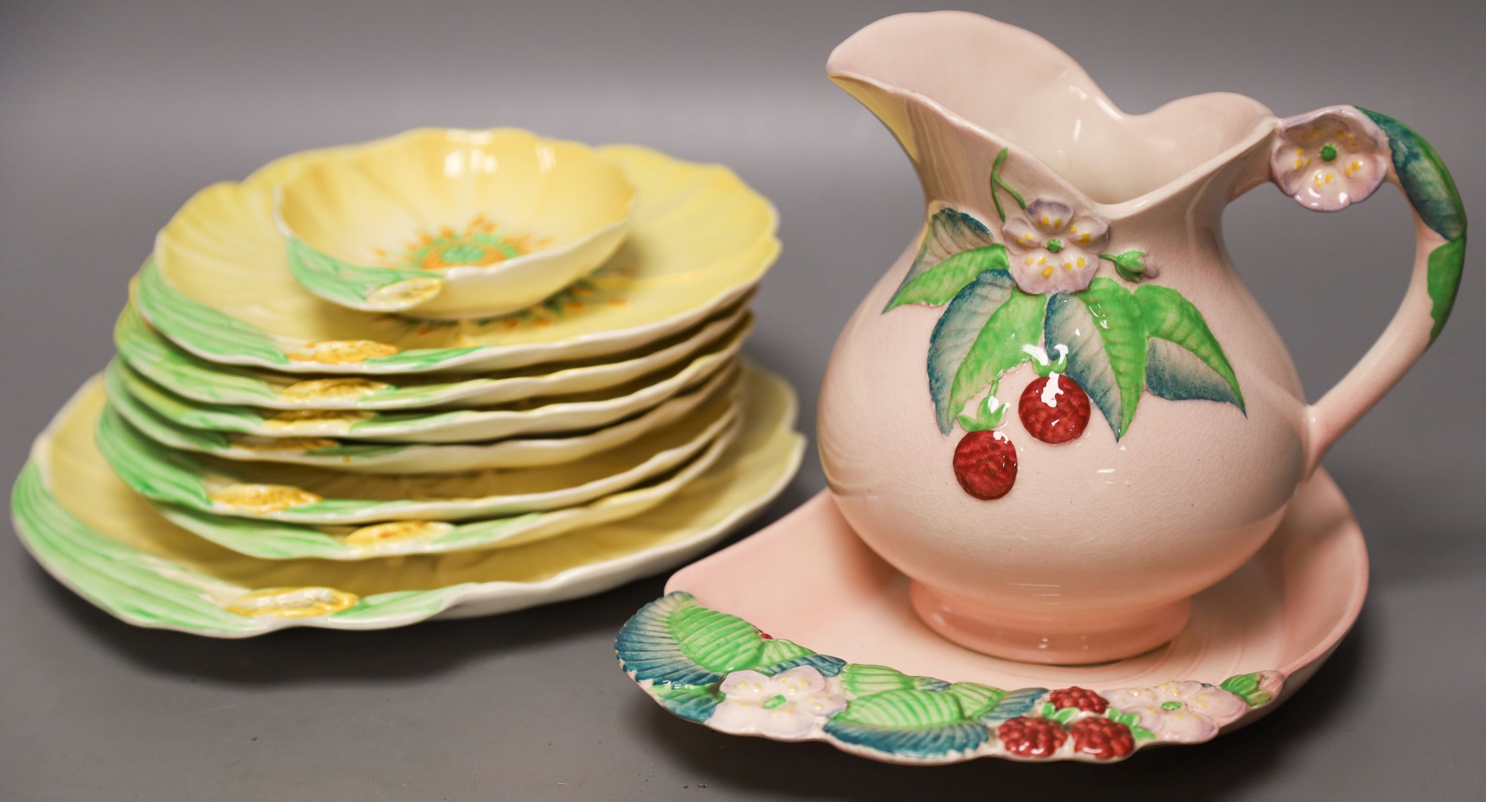 A group of Carltonware